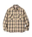 Lot No. SC29158 / FICTION ROMANCE TWILL CHECK WORK SHIRTS