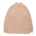 Lot 132-59002 HEAVY WAFFLE MOCK NECK LONG SLEEVE TEE