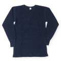 Lot 5911 INDIGO FLAT SEAM CREW NECK THERMAL SHIRTS