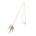 18K KAZEKIRI FEATHER PENDANT(SET)