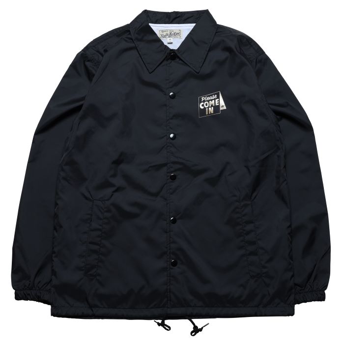 NJ-2401 NNN SIGN COACH JACKET | NORTH NO NAME | WESTERN RIVER