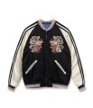 Lot No. TT15531-119 / Early 1950s Style Acetate Souvenir Jacket ��KOSHO & CO.�� Special Edition ��DUELLING DRAGONS�� �� ��JAPAN MAP (HAND PRINT)��