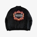 2ND ANNIV. FINE FLAMES REVARSIBLE JACKET - LIMITED BLK��FLS