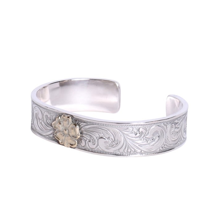 BR-0130 18K ROSE KARAKUSA BANGLE | LARRY SMITH,BRACELET | WESTERN