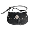 OIL LEATHER SHOLDER BAG SB22-DT-BLK.SP BLK