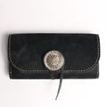 OIL LEATHER WALLET SWTJ2-DT-BLK