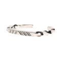 BR-0138 SQUARE WIRE TWISTED BRACELET (6 LINES)