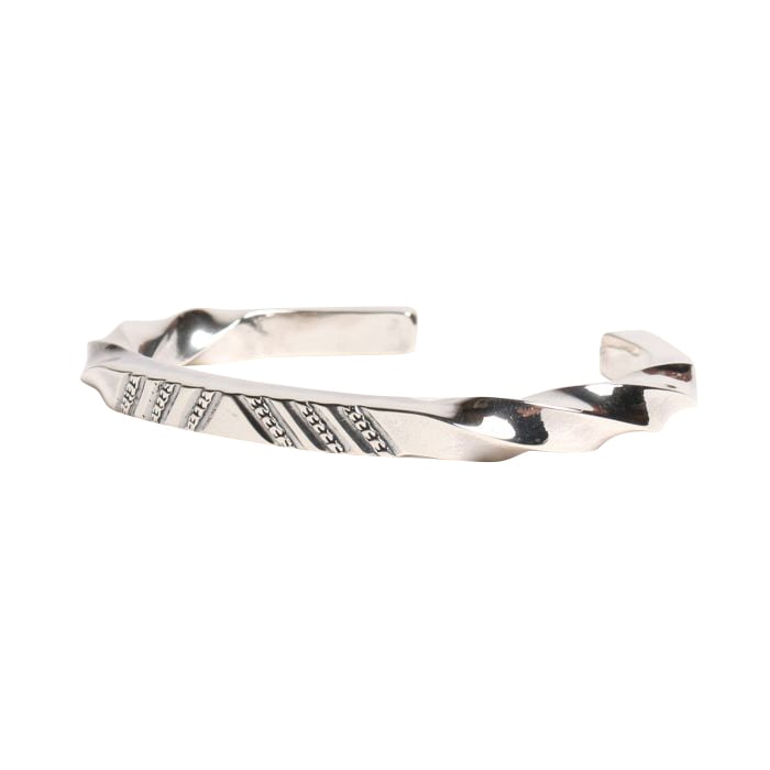 BR-0138 SQUARE WIRE TWISTED BRACELET (6 LINES) | LARRY SMITH