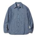 Lot No. BR25995 / BLUE CHAMBRAY WORK SHIRT (LONG SLEEVE) 