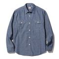 Lot No. SC27850 / BLUE CHAMBRAY WORK SHIRT (LONG SLEEVE)