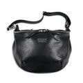 EVILACT LEATHER SHOULDER BAG Black