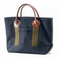 Leather Handle Tote Medium Short Handle