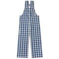 Lot 1238 1930S INDIGO BLUE and WHITE CHECK OVERALLS