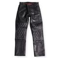 LONG RIDER PADD LEATHER PANTS