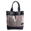 LEATHER CHIMAYO TOTE-BAG M