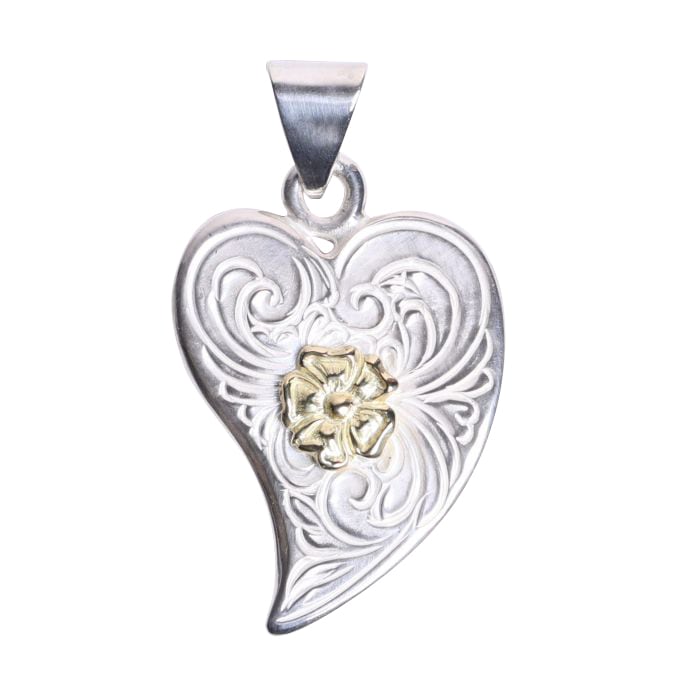 アクセサリー LARRY SMITH KARAKUSA ROSE HART PENDANT LARRY SMITH KARAKUSA ROSE HART PENDANT 【公式通販】