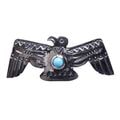 OT-P0139 FLYING THUNDERBIRD PIN (TURQUOISE)