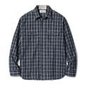 Lot No. SC29672 / FICTION ROMANCE 4oz. INDIGO CHECK WORK SHIRT 