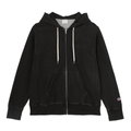 REVERSE WEAVE ZIP HOODED SWEAT