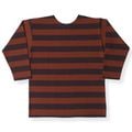 Lot 4051 3/4 SLEEVE 2INCH BORDER TEE