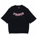 FRISCO 415 CHOP SLEEVE CREW NECK