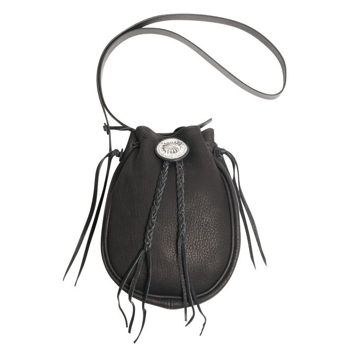 DEERSKIN SHOULDER POUCH | OTHER BRAND,LUCKY JOHN | WESTERN RIVER 