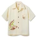 Lot No. SS39630 / RAYON HAWAIIAN SHIRT ��WATER SKIING��