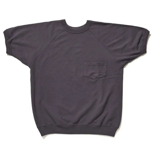 【新品未使用】WAREHOUSE Lサイズ Lot 4105 ネイビー Lot 4105 POCKET SHORT SLEEVE SWEAT 26SS | WAREHOUSE,S/S TEE