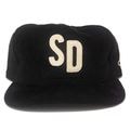 SD CITY SERIES Black Corduroy - Snapback