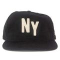 NY CITY SERIES Black Corduroy - Snapback