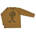Yonkers Football Tee HAPPINESS SLOGAN