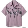 Lot No. SH39705 / HOPSACK RAYON OPEN SHIRT ��SHRUNKEN HEAD��