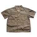 MODEST OPEN COLLAR SHIRTS "LEOPARD PATTERN"