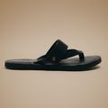 Triangular Tongs Sandal - Water-repellent Leather