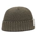 SEED STITCH KNIT CAP