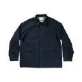 ��26AW��GFC2001 Leather Collar Denim Chore Jacket