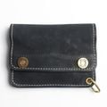 MINI WALLET TRUCKER WASH HORSEHIDE