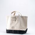 Tool Bag, Medium-Short Handle, Ecru x Black
