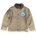 Lot 2181 NAF1168 N-1 WINTER JACKET KHAKI (NXs-1404) USS ROCK AGSS-274 WWII Submarine