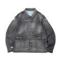 DAMAGED DENIM TRUCKER JACKET