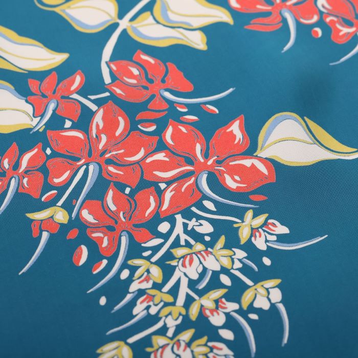Lot No. SS39221 / RAYON HAWAIIAN SHIRT ��GINGER LILY��