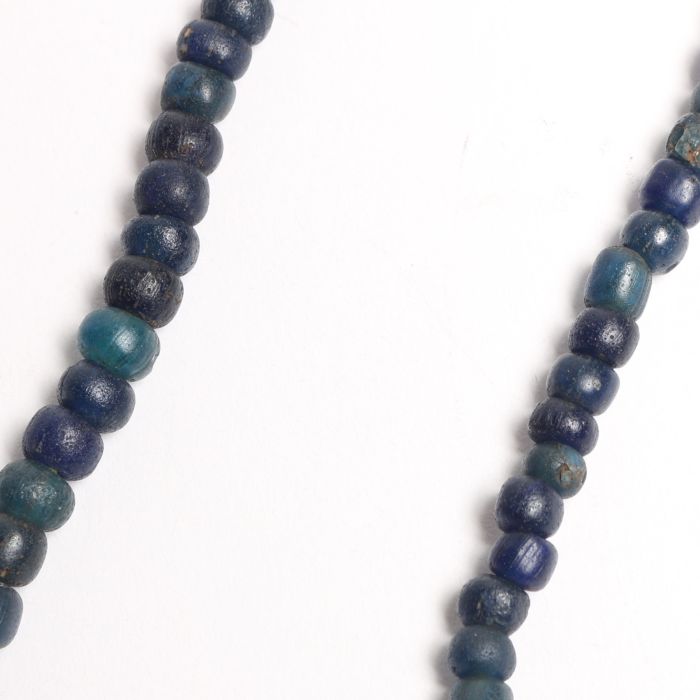 34.35 INDIAN PACIFIC MORGAN EAGLE&SWASTIKA BEADS NECKLACE