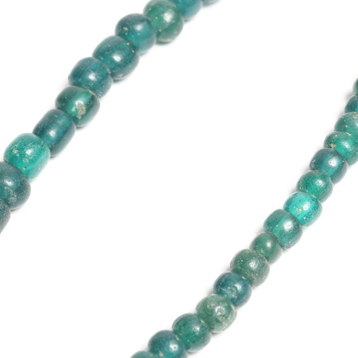 34.35 INDIAN PACIFIC MORGAN EAGLE&SWASTIKA BEADS NECKLACE