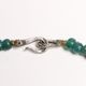 34.35 INDIAN PACIFIC MORGAN EAGLE&SWASTIKA BEADS NECKLACE