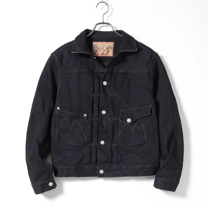 MFSC"MADE IN USA"16oz MIDNIGHT DENIM RANCH BLOUSE