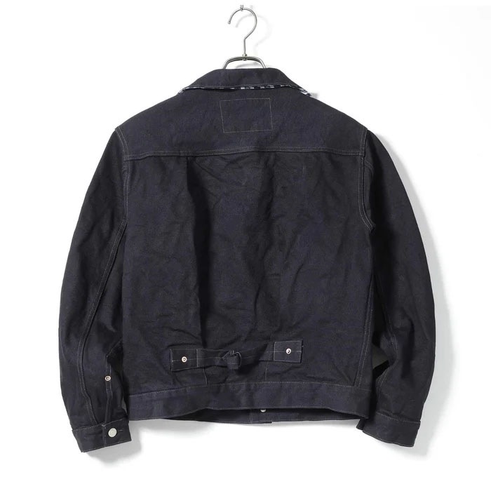 MFSC"MADE IN USA"16oz MIDNIGHT DENIM RANCH BLOUSE