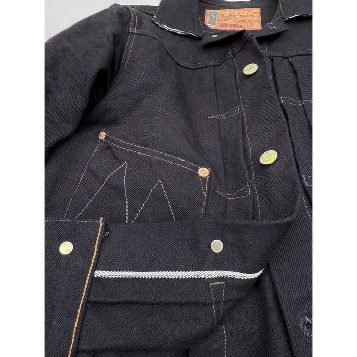 MFSC"MADE IN USA"16oz MIDNIGHT DENIM RANCH BLOUSE