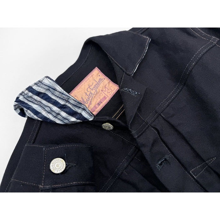 MFSC"MADE IN USA"16oz MIDNIGHT DENIM RANCH BLOUSE