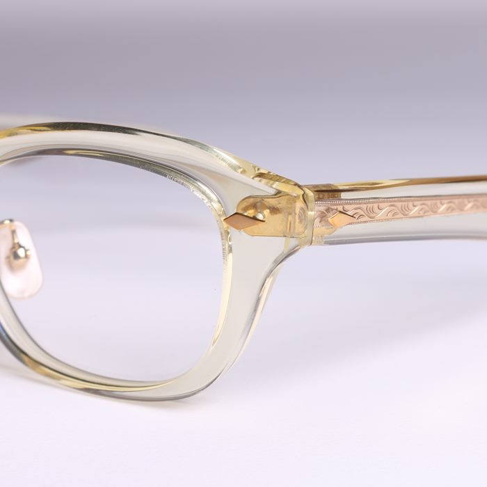 J-IMMY - GLASSES "ORNAMENT"/GOLD