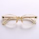 J-IMMY - GLASSES "ORNAMENT"/GOLD